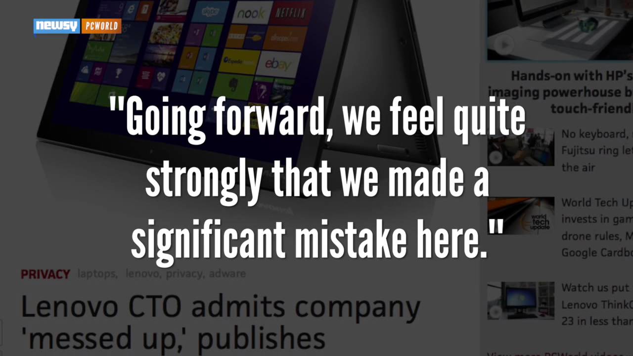 How Companies Are Responding To Lenovo's Superfish Adware