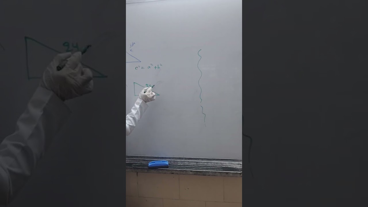 شرح درس نظرية فيثاغورس للصف الثامن.. مس بشرى البشايرة