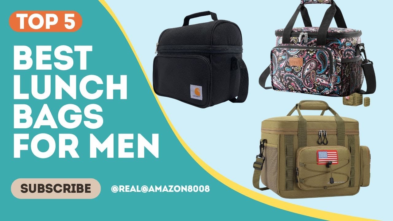 Best Lunch Bags For Men 2026.Best Lunch Bags for Men - Top 5 Best Insulated Lunch Bag for Men 2025 ...