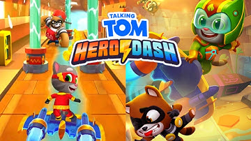 Talking Tom Hero Dash Android iOS gameplay Part-3 (Angela)