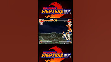 The Kof 97 Joe Vs Chris #kof #multiplayer #fightinggames