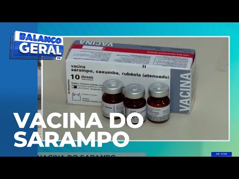 Baixa procura por vacina do sarampo preocupa secretaria de saúde de Cascavel