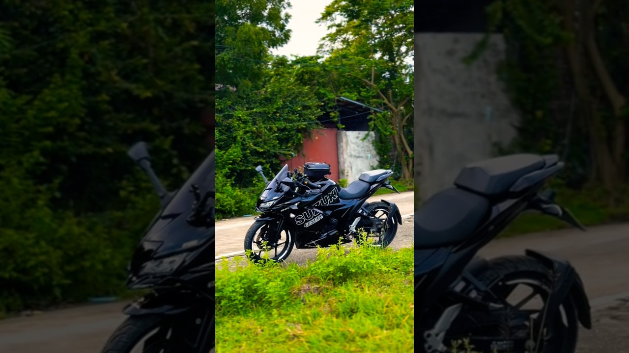 Black beauti Suzuki Gixxer SF new 