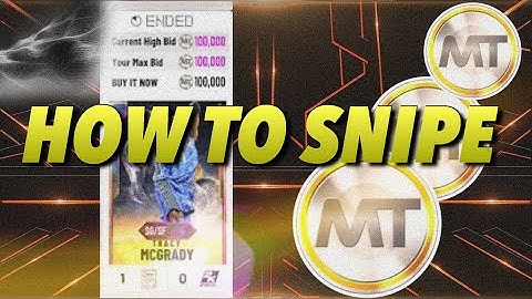 HOW TO SNIPE IN NBA2K20 MYTEAM AND WHAT SNIPING IS!!