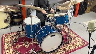 1960s Ludwig Blue Sparkle 