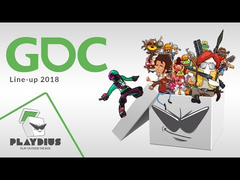 GDC Line-Up 2018 - Playdius -