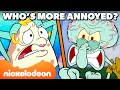 50 MINUTES Of SpongeBob Annoying Squidward Mrs Puff Nicktoons
