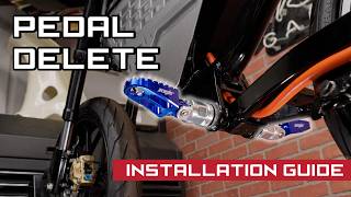 Onyx RCR 80v - Chimera Engineering Peg Conversion Kit Installation Tutorial | #SteadyGarage