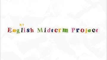 English Midterm Project - Self Introduction Video (by Afra)