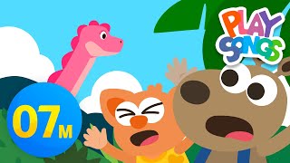 Great Big Dinosaur + More Nursery Rhymes & Kids Songs - Pinwheels | Playsongs