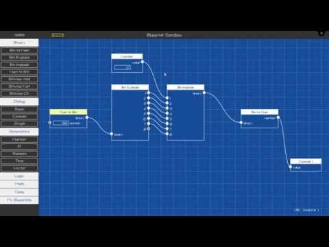 The Blueprints Machine - Dev Video #5 - UI polishing and new nodes