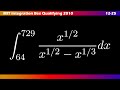 12–25 |🧮 ∫ MIT Integration Bee 2010 | Ejercicios Clasificatorios
