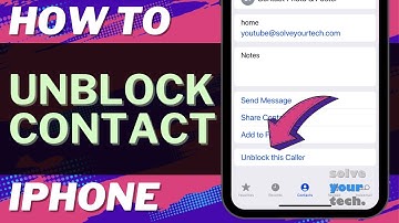 iOS 17: How to Unblock a Contact on iPhone