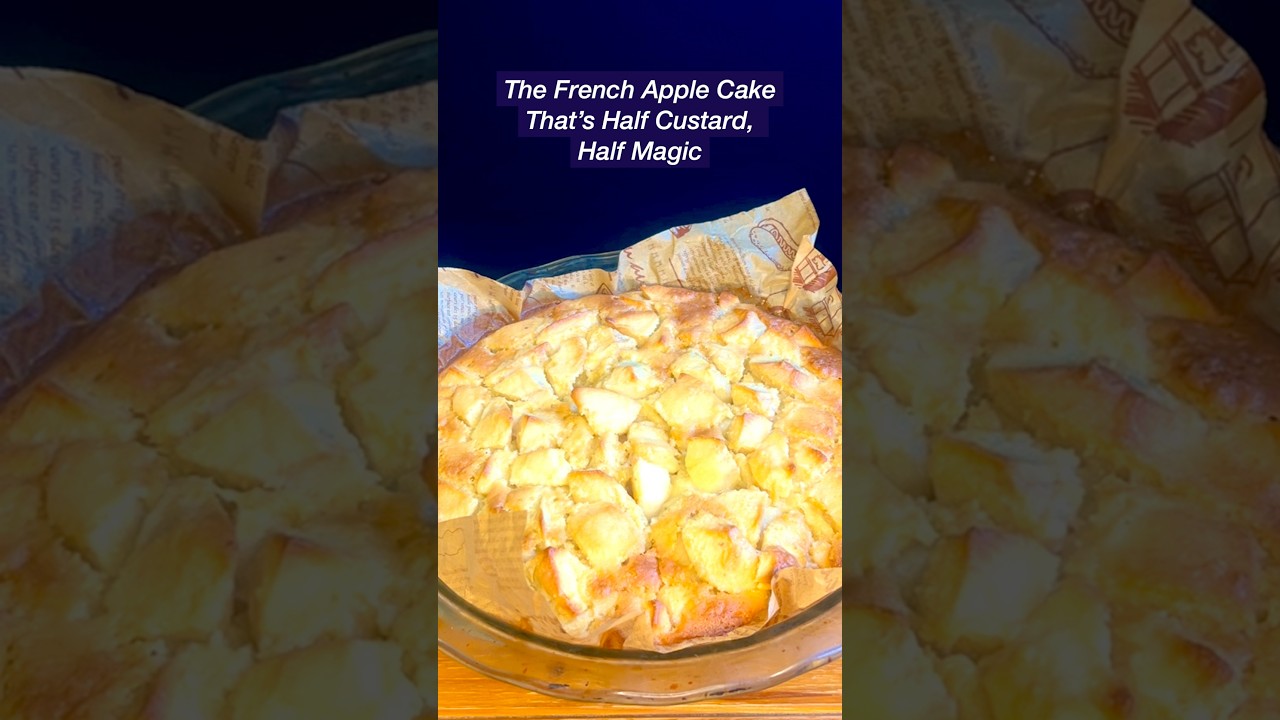 The French Apple Cake That's Half Custard, Half Magic