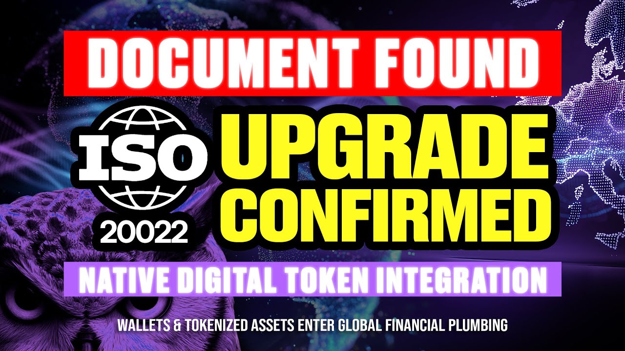 🚨 BREAKING: ISO 20022 CRYPTO UPGRADE CONFIRMED – I FOUND THE DOCUMENTS!