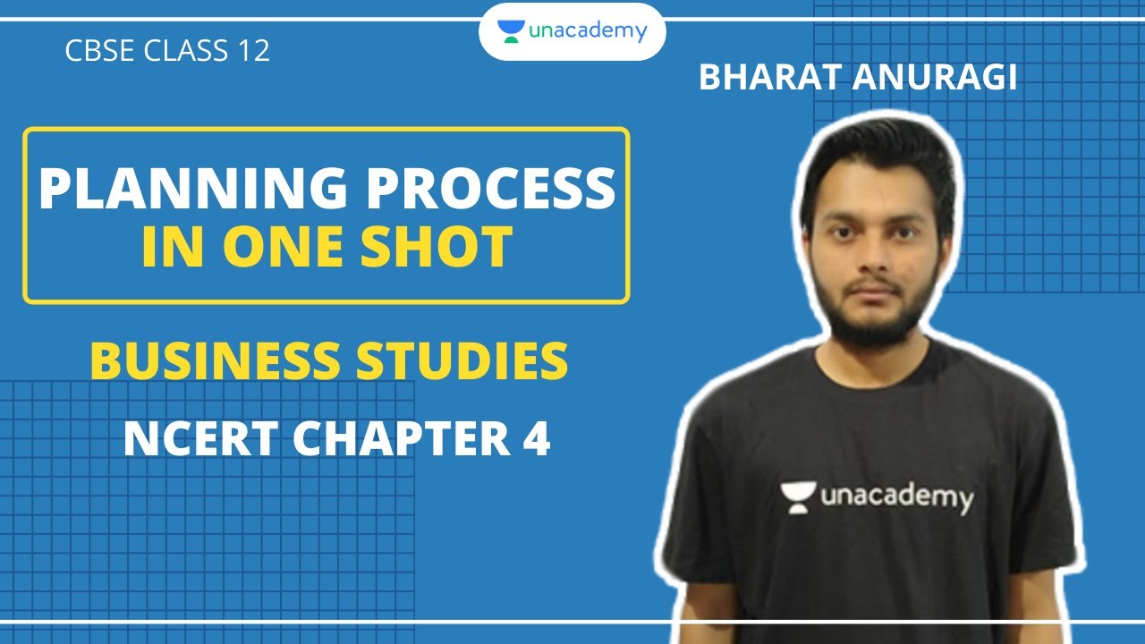 Planning Process in One Shot NCERT Chapter 4 Business Studies CBSE Class 12 YouTube