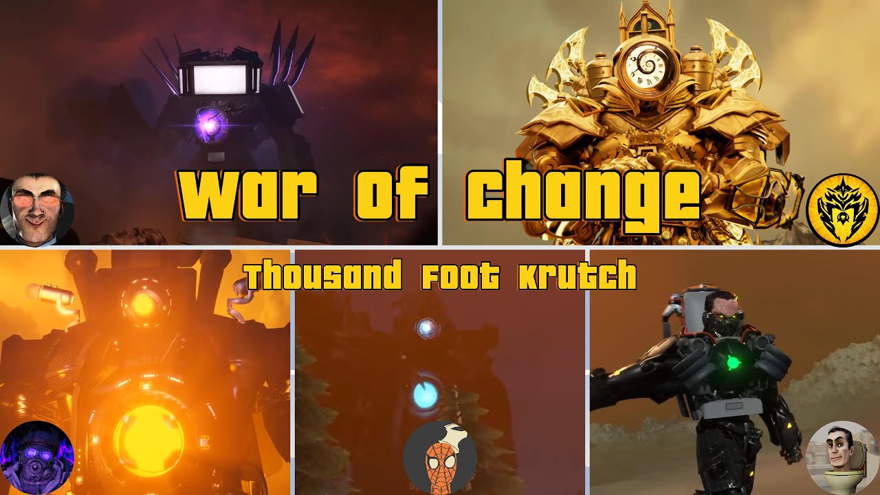 Skibidi Toilet X Multiverse X  Wars X  Invasion X  Zombie Universe-edit/AMV-(war of change)