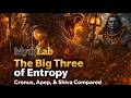 MythLab The Big Three of Entropy  Cronus, Apep, and Shiva Compared