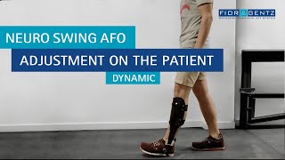 EN: NEURO SWING AFO - Adjustment on the Patient dynamically