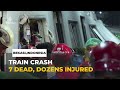 Indonesia train crash: 7 dead, dozens injured after collision near Jakarta