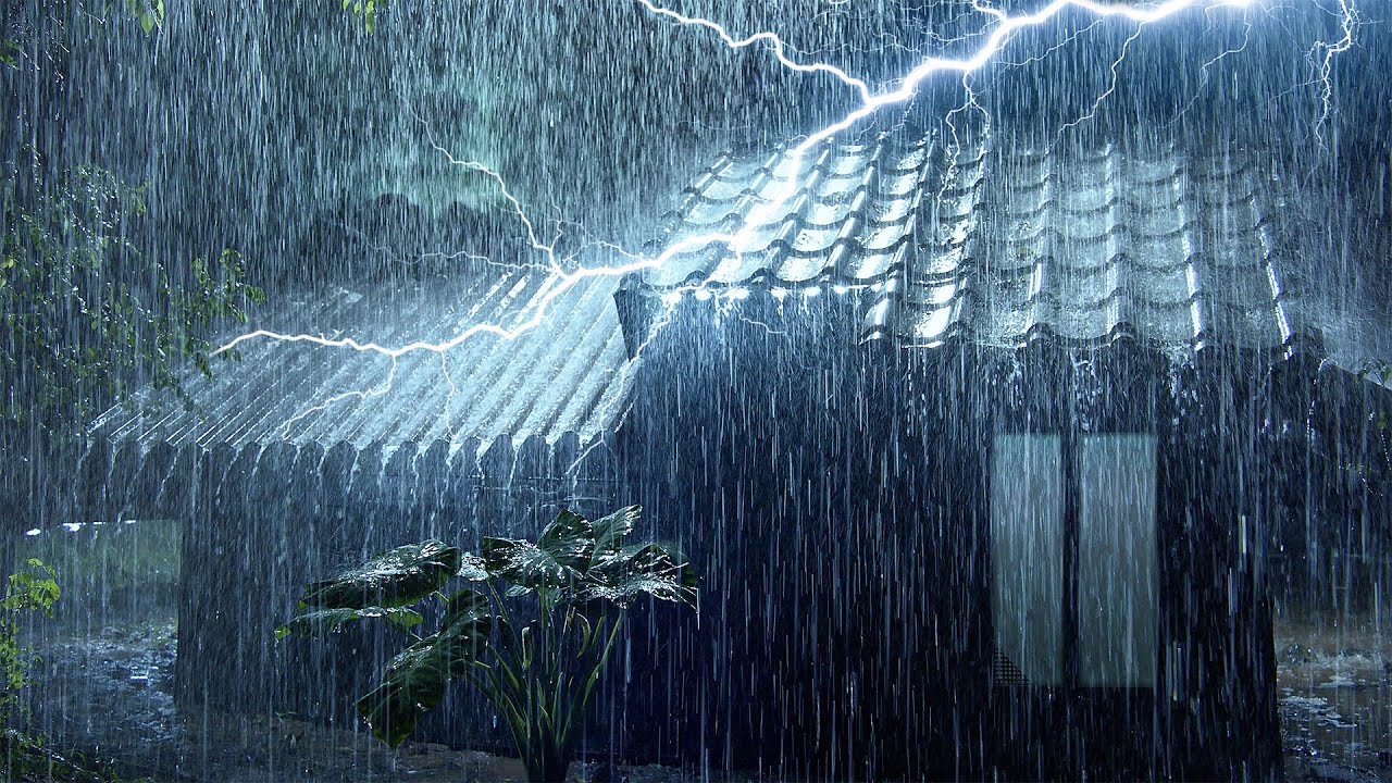YouTube에서 Night Thunderstorm Sounds for Sleeping | 99% Fall Asleep Fast | Heavy Rainstorm & Intense Thunder 보기 YouTube에서 Night Thunderstorm Sounds for Sleeping | 99% Fall Asleep Fast | Heavy Rainstorm & Intense Thunder 보기