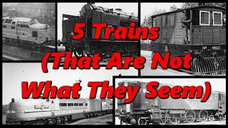 5 Trains (That Are Not What They Seem) 🚂 History in the Dark 🚂