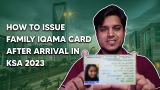 How to Issue Family Iqama Card 🇸🇦 2024 | Saudi Guides