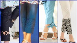Beautiful Trouser designs/Ladies Pant designs/Stylish Capri