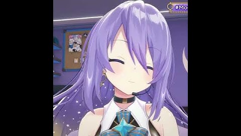 Do you want to see the mOOna? (3D version) [ホロライブGIF/Moona Hoshinova]