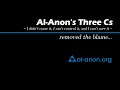 Alanons three cs removed the blame  from alanon family groups