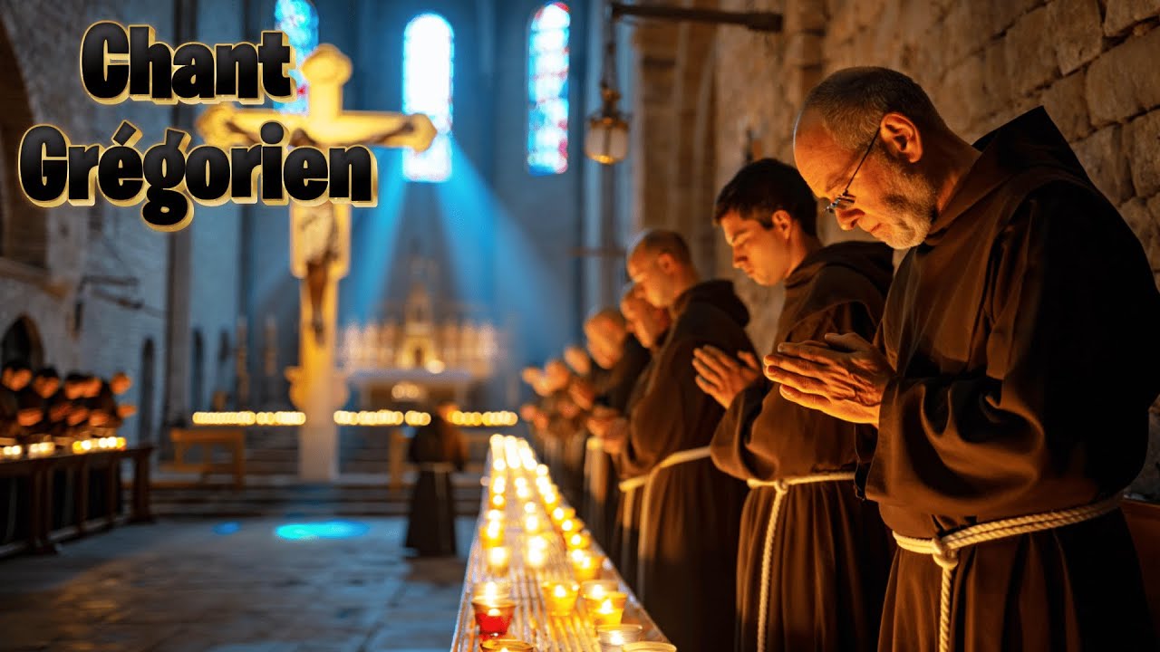 Chant grégorien sacré – Louange divine et rituel de prière au monastère