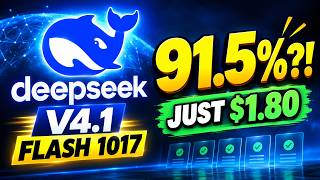 Information DeepSeek V4.1 Flash 1017 Is WILD… 91.5% in 251 Tests for Just $1.80! Update