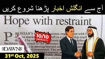 Newspaper Reading || Learn English Through Newspaper Reading || Dawn Editorial Analysis