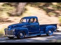 ICON Thriftmaster 1952 Chevy 3100 five window final test drive!