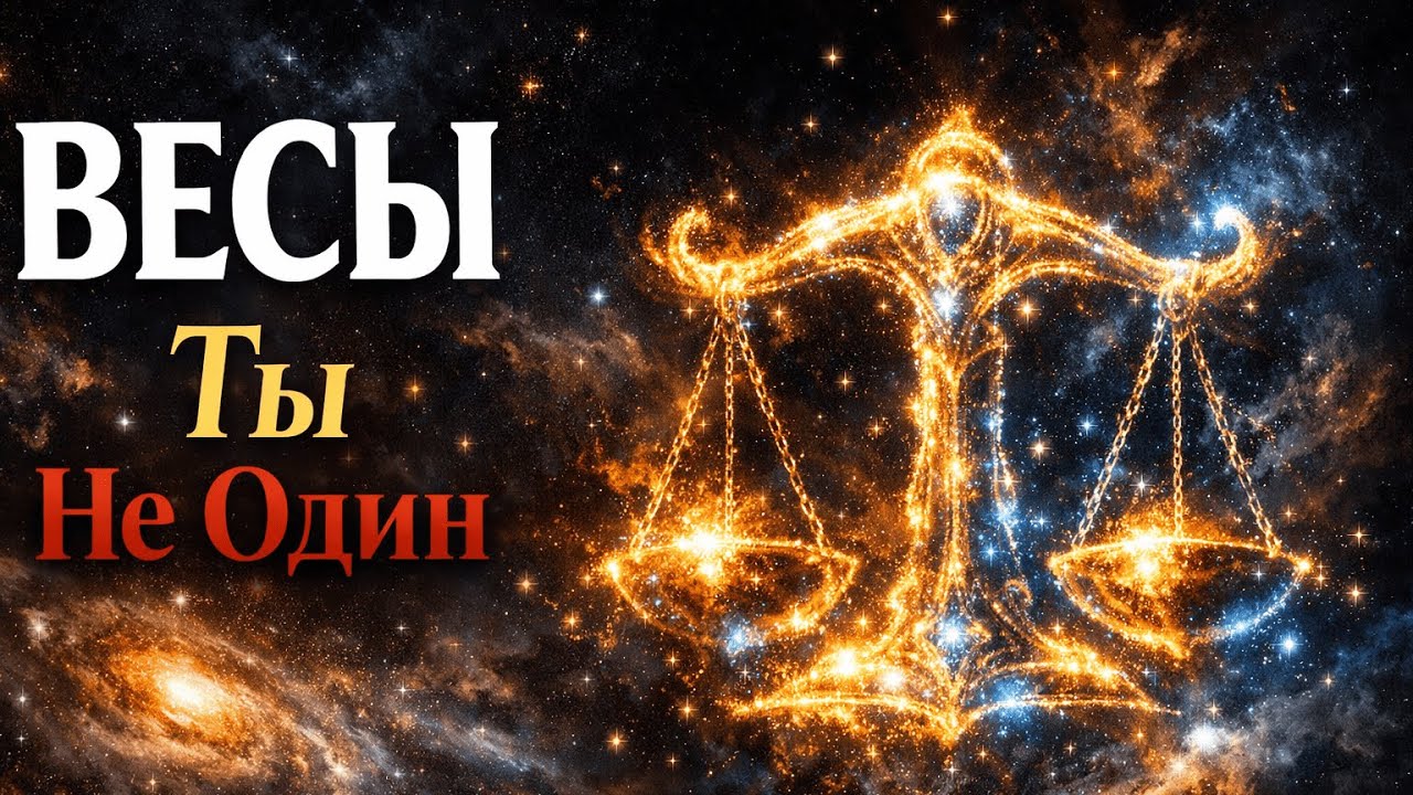 ВЕСЫ: ТЫ ПОЙМЕШЬ ЧТО ТЫ НЕ ОДИН. Гороскоп