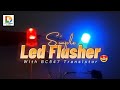 2 Led Flasher & Blinking with BC547 Transistor