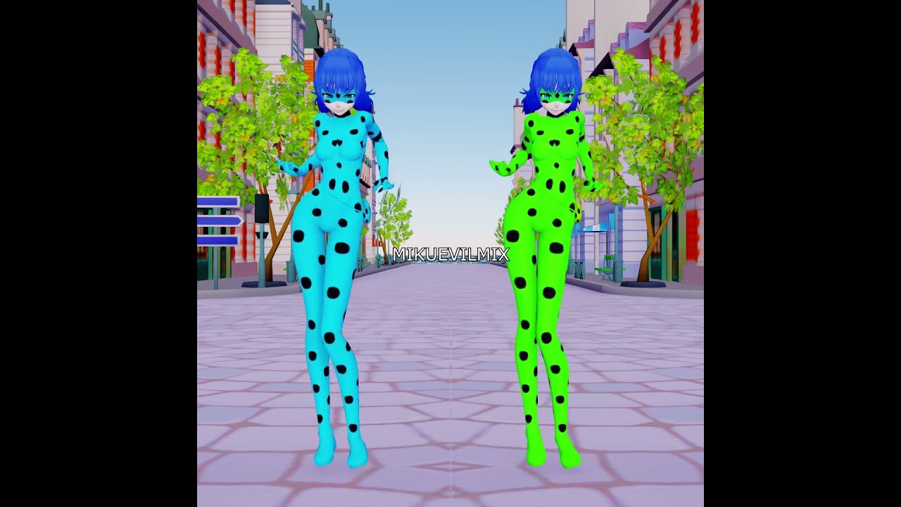 MMD Miraculous Party Hips