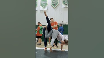 Brown belt girl is too slick 🔥 #shorts #bjj #LauraSieradzan