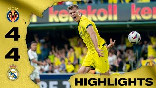 Highlights Villarreal 4-4 Real Madrid | LALIGA
