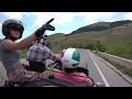 Family on the Ural Sidecar trip a Lago di Scanno - Italia - True riders