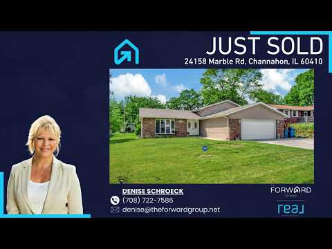 24158 Marble Rd, Channahon, IL home video tour