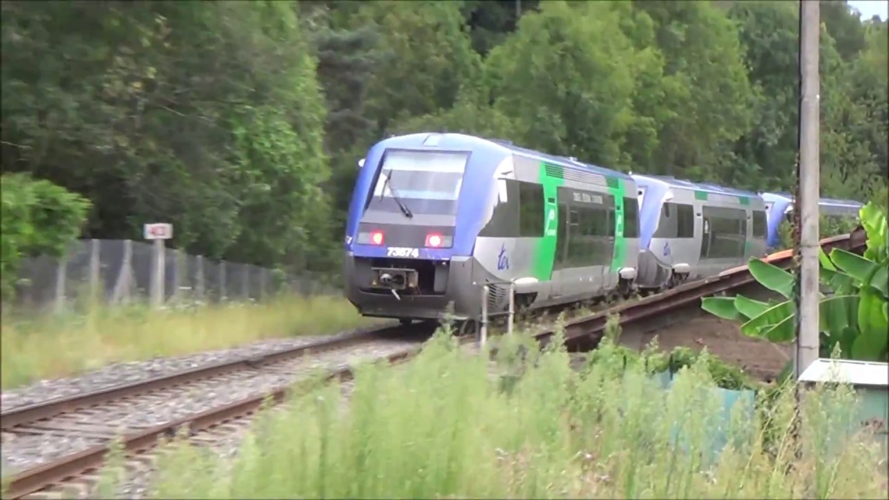Des trains entre Thiers et Clermont-Ferrand #1 (TER)