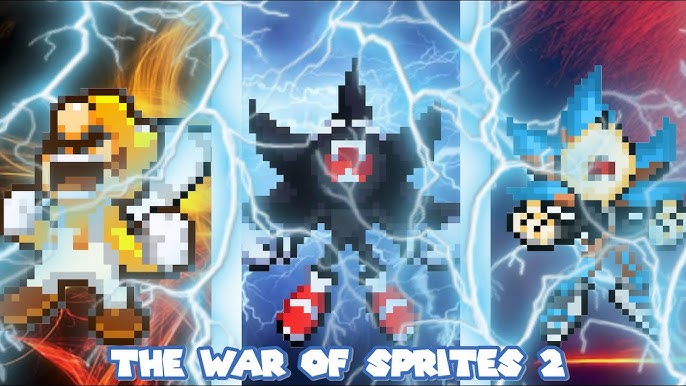 Darkspine Chaos Shadic vs Sonic.Exe Xenophase (Sprite Animation