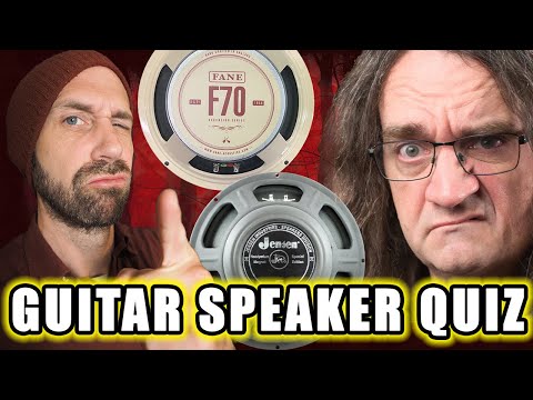 Can GLENN FRICKER tell WHICH GUITAR SPEAKER is WHICH?