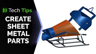 Create Cylindrical & Conical Sheet Metal Parts in Onshape - Tech Tip Create Cylindrical & Conical Sheet Metal Parts in Onshape - Tech Tip