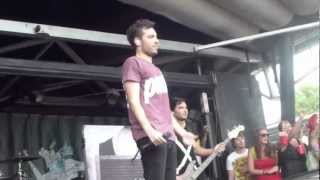 You Me At Six - Bite My Tongue - Warped Tour Holmdel (HD)