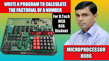 How To Calculate Factorial Number In Assembly Language 8086