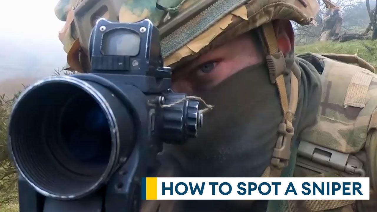 How to Spot a Trainee British Army Sniper before they see you
