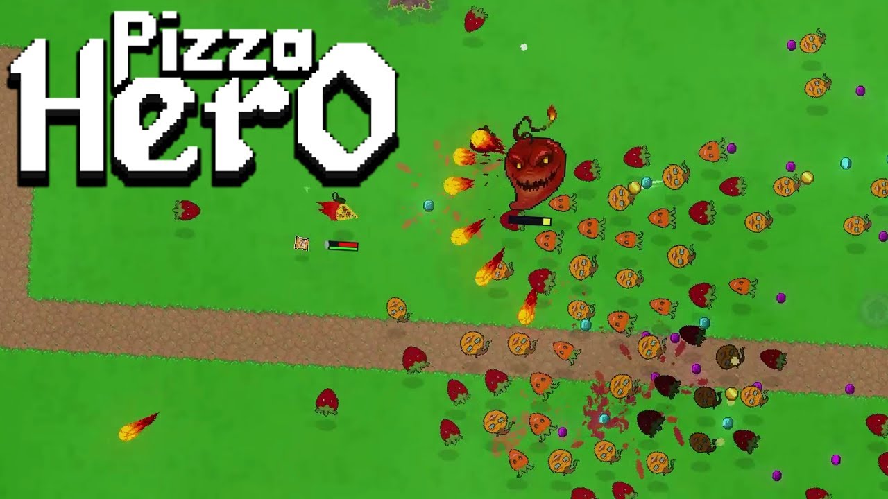 Be a Pizza, Select Toppings and Fight!【 Pizza Hero 】