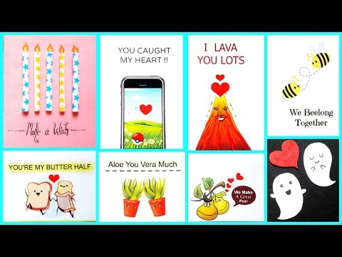 diy-gits!-12-greeting-cards-for-birthday,-christmas-|-pun-cards--pinterest-inspired